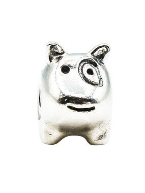 Pandora Dog Charm Sterling Silver Retired Animal Bead